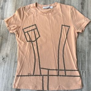 Authentic Christian Dior vintage top T shirt
